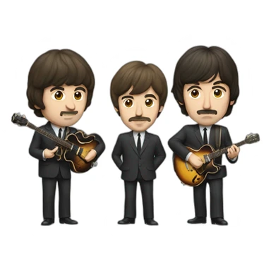 The beatles sticker