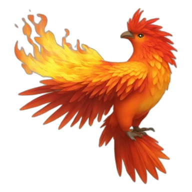 fire bird sticker