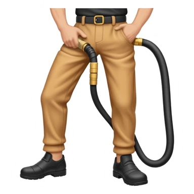 Hose , old man leg sticker