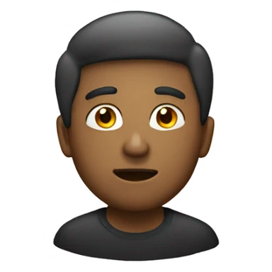 Person in high attention mode sticker