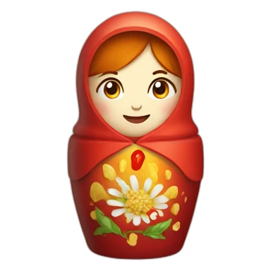 spicy matryoshka sticker