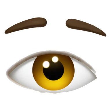 a look of annoyance and sadness sticker