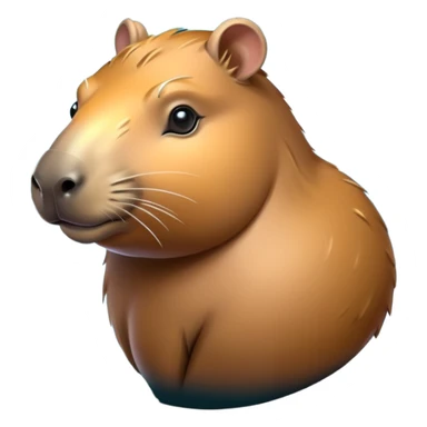 capybara sci fi sticker