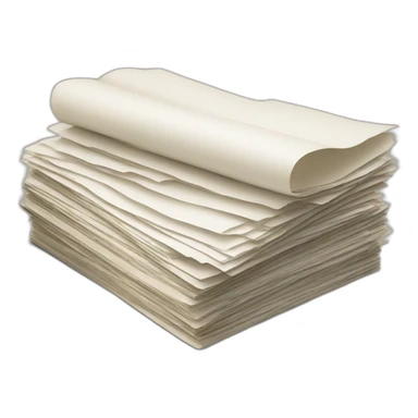 stack of student papers sticker