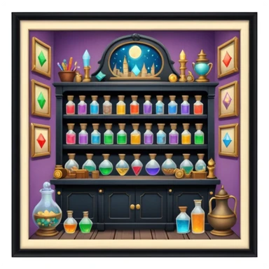 Magic Shop in Harry Potter film
 sticker