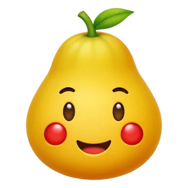 Crear un emoticón que tenga que ver con una variedad de Cambures ,como Cambur rojo, guineo, manzano , macho etc....; y que la paleta de colores sea la siguiente: Rojo Carmín, Amarillo, Amarillo Crema y Verde Pasto sticker