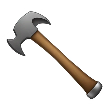 Hammer and saw x-crossing sticker