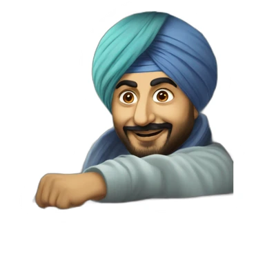 Sidhu moose wala in car sticker