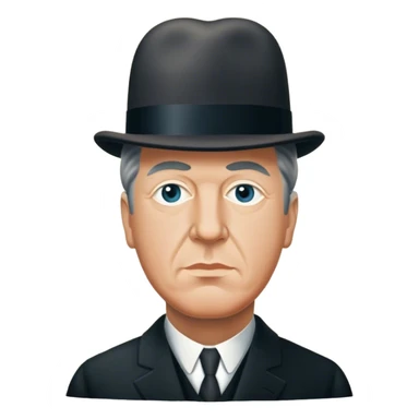 Rene magritte  sticker