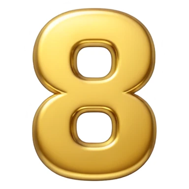 OG letters 3d emoji sticker