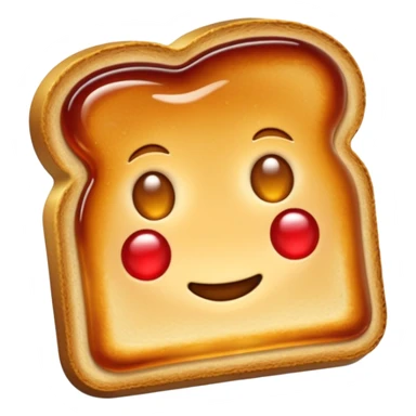 toast with jelly sticker