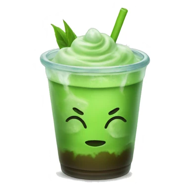 iced matcha sticker