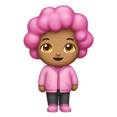 pink Sanrio characters sticker