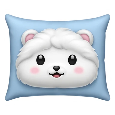 bed pillow  sticker