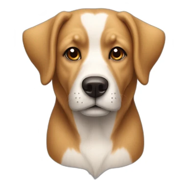 Chien qui bois du thé sticker