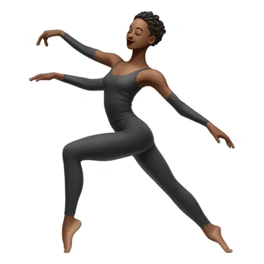 Contemporary dancer  sticker