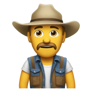 Redneck shrug sticker