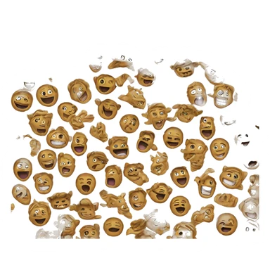 Un tgre fusionado con un mono sticker