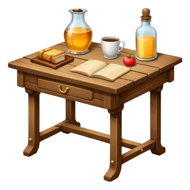 witches table sticker