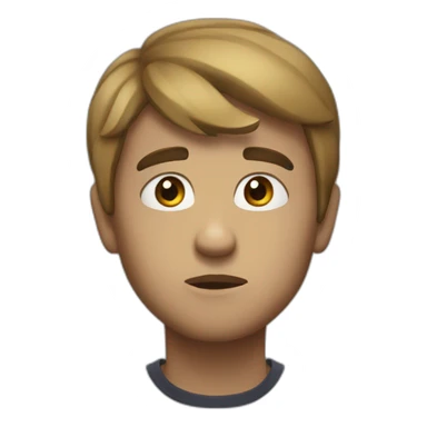 suspicious stare sticker