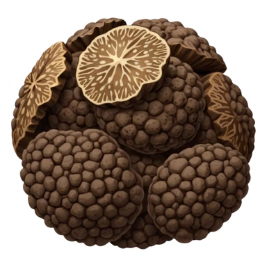 Fresh winter truffles  sticker