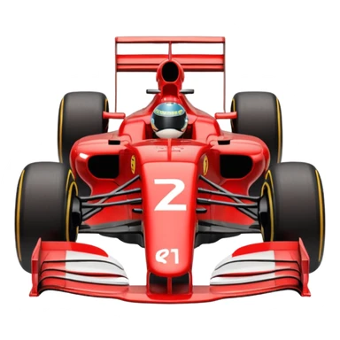 Leclerc formula 1 car sticker