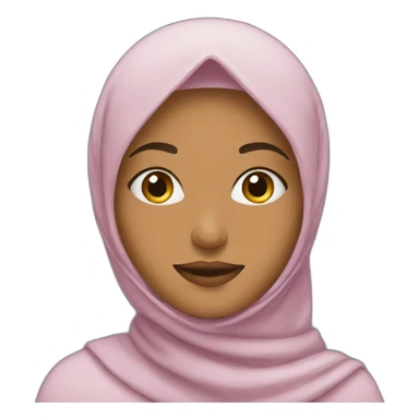 Muslim woman sticker