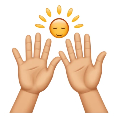 Finger clapping sticker