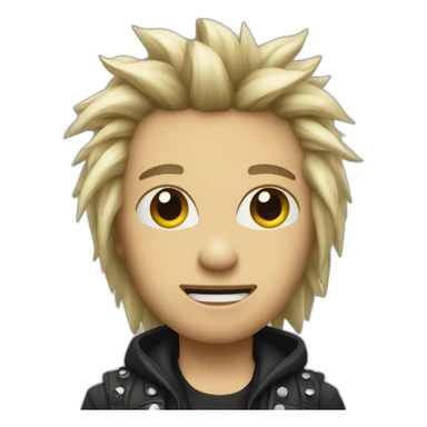 Internet punk rocker sticker