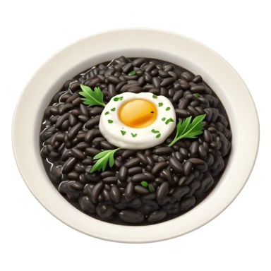 black risotto sticker