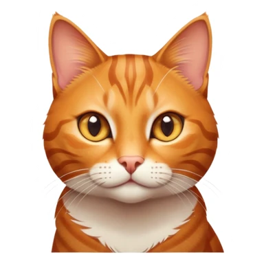 cinematic-cute-ginger-tabby-cat-portrait-emoji,-head-tilted-playfully-and-inquisitively,-sleek-orange-brown-fur-with-bold-tabby-stripes-and-a-distinctive-m-shaped-marking-on-the-forehead,-sparkling-amber-eyes,-simplified-yet-irresistible sticker