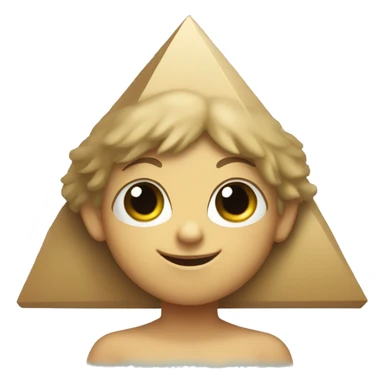 pyramid for children  sticker