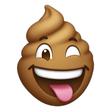 Poop of joy sticker