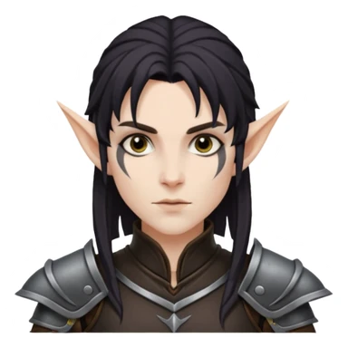 Dark elf sticker