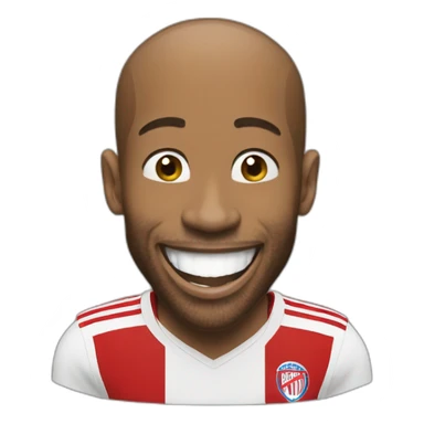 Thierry henry laughing sticker