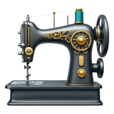 tailor sewing machine sticker