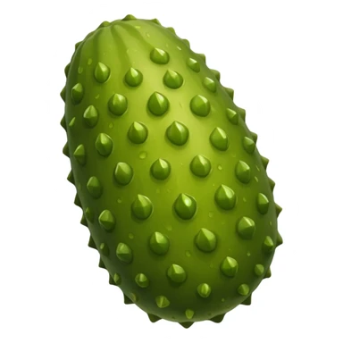 One pickle with two pickleballs sticker