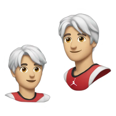 Jordan and Mertol sticker