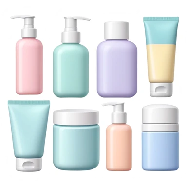 Aesthetic skincare sticker