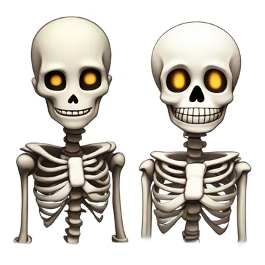 sans with papyrus sticker