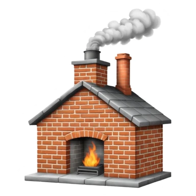 house chimney sticker