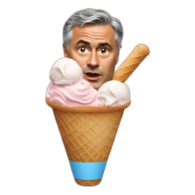 Jose Mourinho Ice Cream sticker