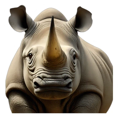 Western Black Rhinoceros sticker