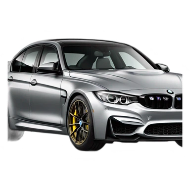 BMW M3 CS F80 sticker
