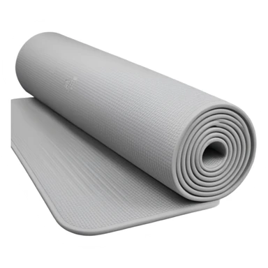light grey yoga mat sticker