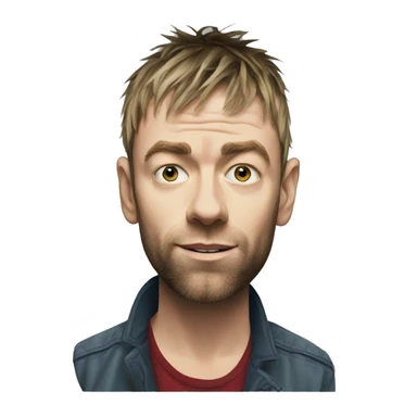 damon albarn lgbtq sticker