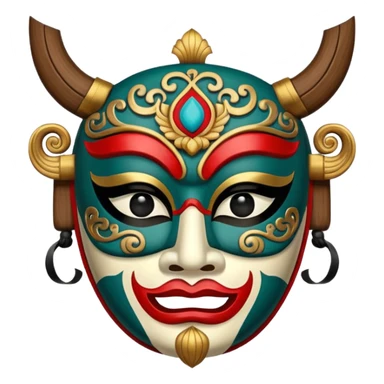 Korean Tal Mask sticker