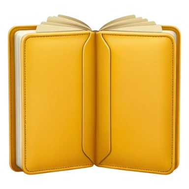 make a soft yellow book emoji sticker