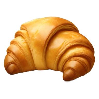 croissant eating croissant sticker