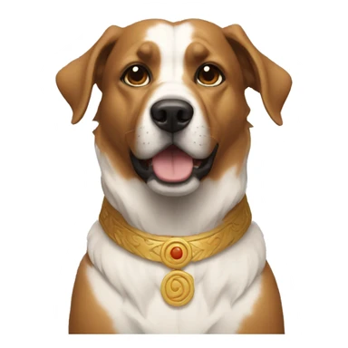 Dog god sticker